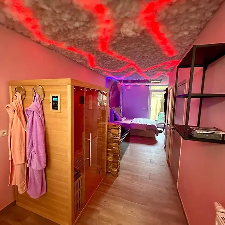 Capsule Nuage Jacuzzi Sauna Daire *